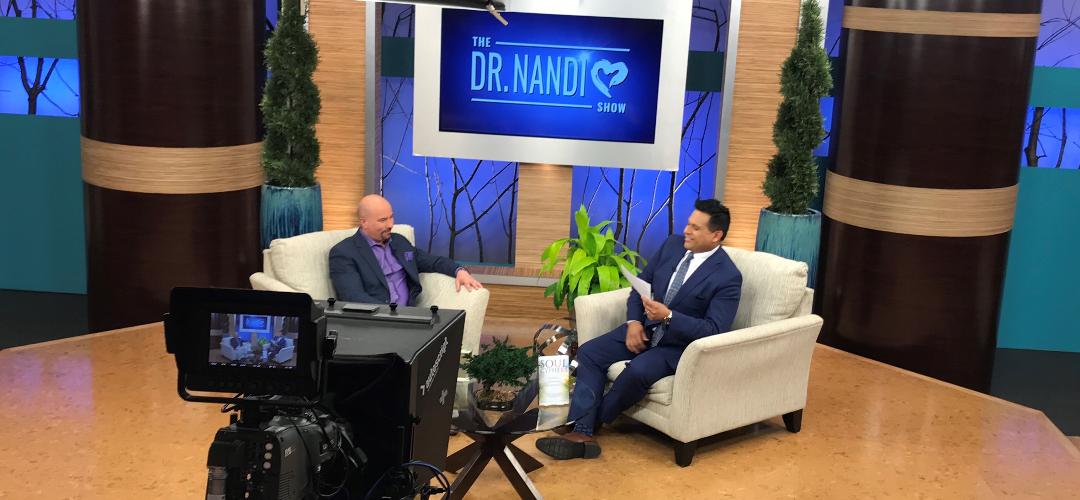 Robert Clancy appears on the Dr. Nandi Show